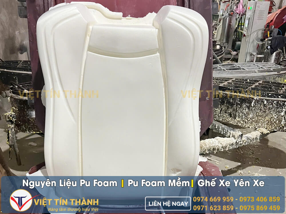 nguyên liệu pu foam mềm sản xuất ghế xe